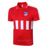 Camiseta Polo del Atletico Madrid 2020-2021 Rojo