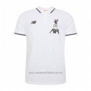 Camiseta Polo del Liverpool 2019-2020 Blanco