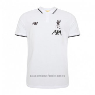 Camiseta Polo del Liverpool 2019-2020 Blanco