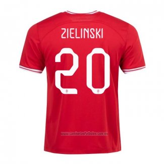 Camiseta del Polonia Jugador Zielinski 2ª Equipacion 2022