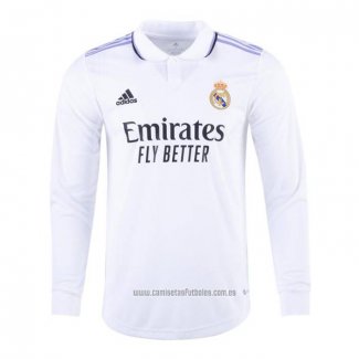 Camiseta del Real Madrid Authentic 1ª Equipacion Manga Larga 2022-2023
