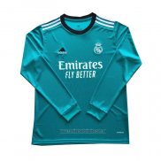Camiseta del Real Madrid 3ª Equipacion Manga Larga 2021-2022