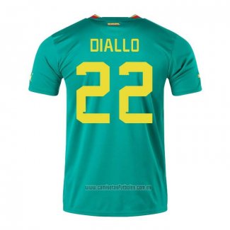 Camiseta del Senegal Jugador Diallo 2ª Equipacion 2022