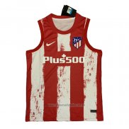 Camiseta de Entrenamiento Atletico Madrid Sin Mangas 2021-2022 Rojo