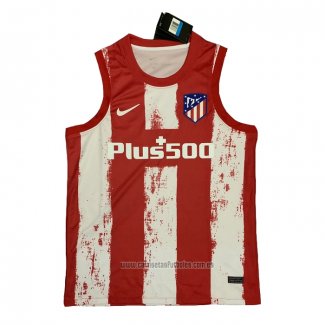 Camiseta de Entrenamiento Atletico Madrid Sin Mangas 2021-2022 Rojo