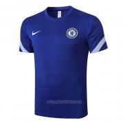 Camiseta de Entrenamiento Chelsea 2020-2021 Azul