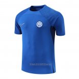 Camiseta de Entrenamiento Inter Milan 2022-2023 Azul