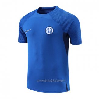 Camiseta de Entrenamiento Inter Milan 2022-2023 Azul