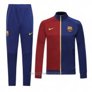 Chandal de Chaqueta del Barcelona 2019-2020 Rojo y Azul