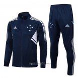 Chandal de Chaqueta del Cruzeiro 2022-2023 Azul