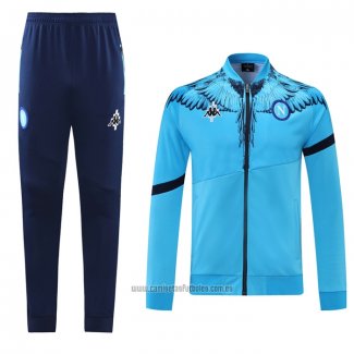 Chandal de Chaqueta del Napoli 2021-2022 Azul