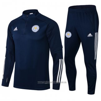 Chandal de Sudadera del Leicester City 2021-2022 Azul