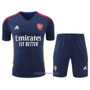 Chandal del Arsenal Manga Corta 2022-2023 Azul - Pantalon Corto