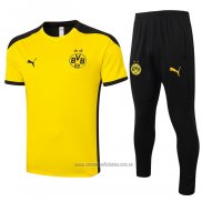 Chandal del Borussia Dortmund Manga Corta 2020-2021 Amarillo