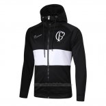 Chaqueta con Capucha del Corinthians 2019-2020 Negro