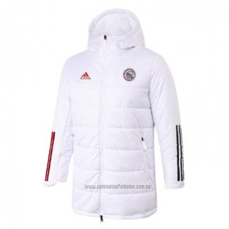 Chaqueta de Invierno del Ajax 2020-2021 Blanco