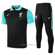 Conjunto Polo Liverpool 2020-2021 Negro