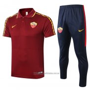 Conjunto Polo Roma 2020-2021 Rojo