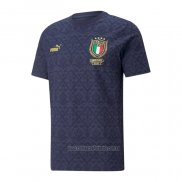 Tailandia Camiseta del Italia European Champions 2020 Azul Oscuro
