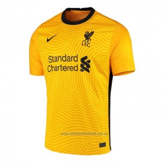 Tailandia Camiseta del Liverpool Portero 2020-2021 Amarillo
