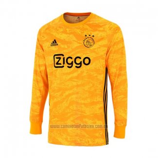 Camiseta del Ajax Portero Manga Larga 2019-2020 Amarillo