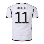 Camiseta del Alemania Jugador Moukoko 1ª Equipacion 2022