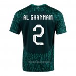 Camiseta del Arabia Saudita Jugador Al-Ghannam 2ª Equipacion 2022