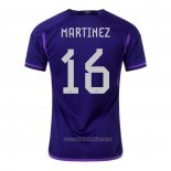 Camiseta del Argentina Jugador Martinez 2ª Equipacion 2022