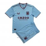 Camiseta del Aston Villa 2ª Equipacion Nino 2022-2023