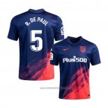 Camiseta del Atletico Madrid Jugador R.De Paul 2ª Equipacion 2021-2022