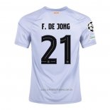 Camiseta del Barcelona Jugador F.De Jong 3ª Equipacion 2022-2023