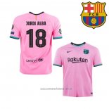 Camiseta del Barcelona Jugador Jordi Alba 3ª Equipacion 2020-2021