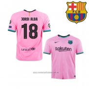 Camiseta del Barcelona Jugador Jordi Alba 3ª Equipacion 2020-2021