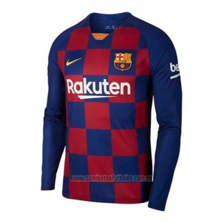 Camiseta del Barcelona 1ª Equipacion Manga Larga 2019-2020