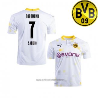 Camiseta del Borussia Dortmund Jugador Sancho 3ª Equipacion 2020-2021