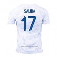 Camiseta del Francia Jugador Saliba 2ª Equipacion 2022