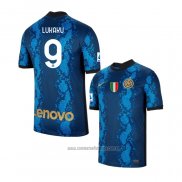 Camiseta del Inter Milan Jugador Lukaku 1ª Equipacion 2021-2022