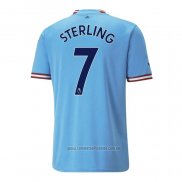 Camiseta del Manchester City Jugador Sterling 1ª Equipacion 2022-2023