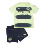 Camiseta del Manchester City 3ª Equipacion Nino 2022-2023