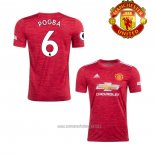 Camiseta del Manchester United Jugador Pogba 1ª Equipacion 2020-2021