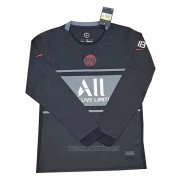 Camiseta del Paris Saint-Germain 3ª Equipacion Manga Larga 2021-2022