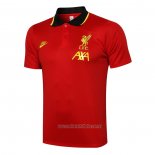 Camiseta Polo del Liverpool 2021-2022 Rojo