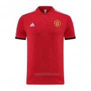 Camiseta Polo del Manchester United 2023-2024 Rojo