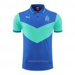 Camiseta Polo del Olympique Marsella 2022-2023 Azul y Verde