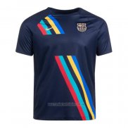 Camiseta Pre Partido del Barcelona 2022 Azul