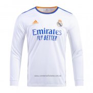 Camiseta del Real Madrid 1ª Equipacion Manga Larga 2021-2022