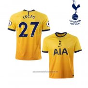 Camiseta del Tottenham Hotspur Jugador Lucas 3ª Equipacion 2020-2021