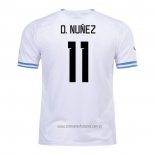 Camiseta del Uruguay Jugador D.Nunez 2ª Equipacion 2022