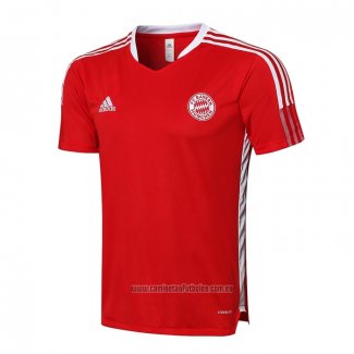 Camiseta de Entrenamiento Bayern Munich 2021-2022 Rojo