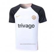 Camiseta de Entrenamiento Chelsea 2023-2024 Blanco